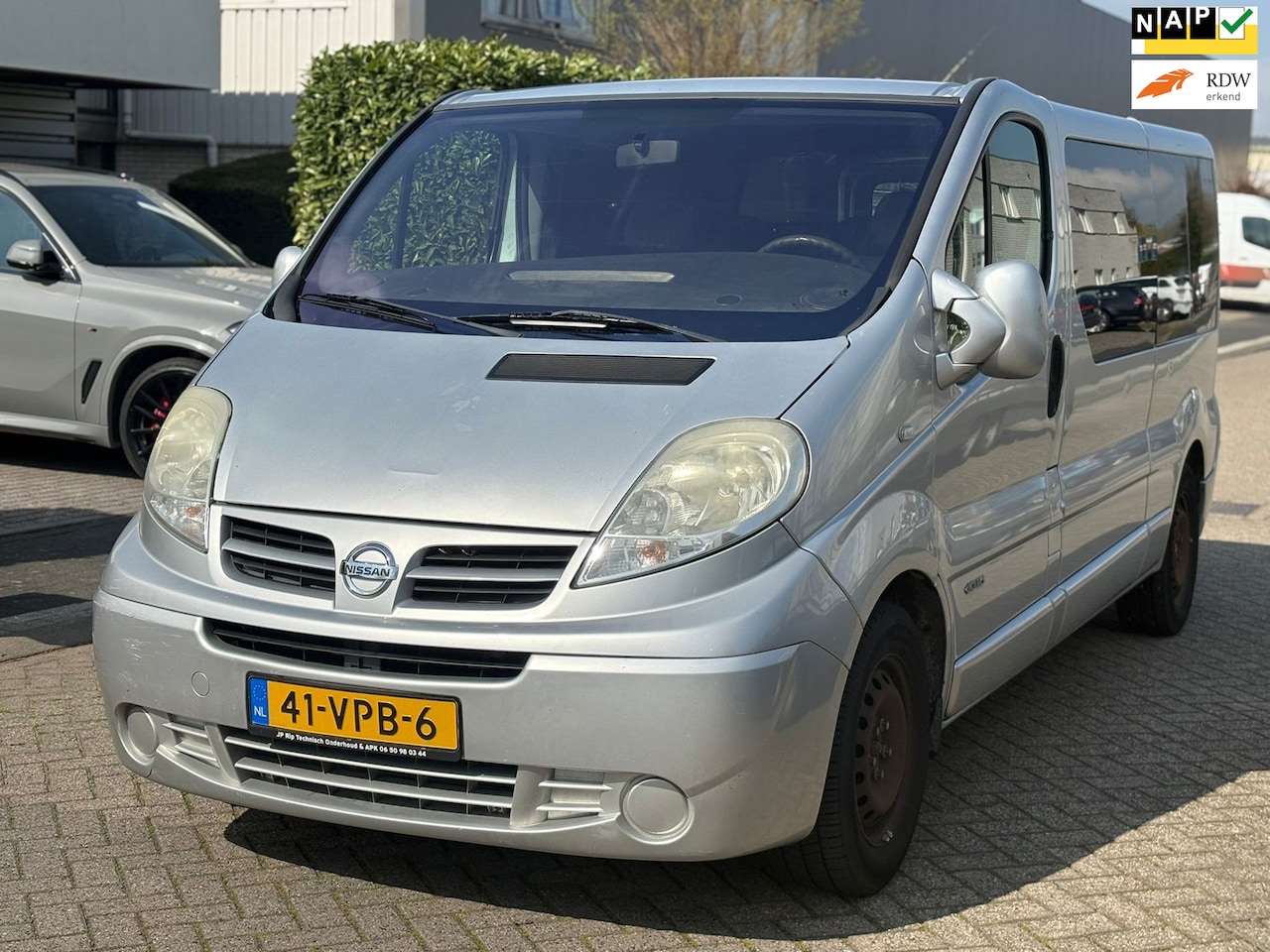 Nissan Primastar - 115.29 2.0 dCi 350L Dubbel cabine | Airco | Cruise control | - AutoWereld.nl