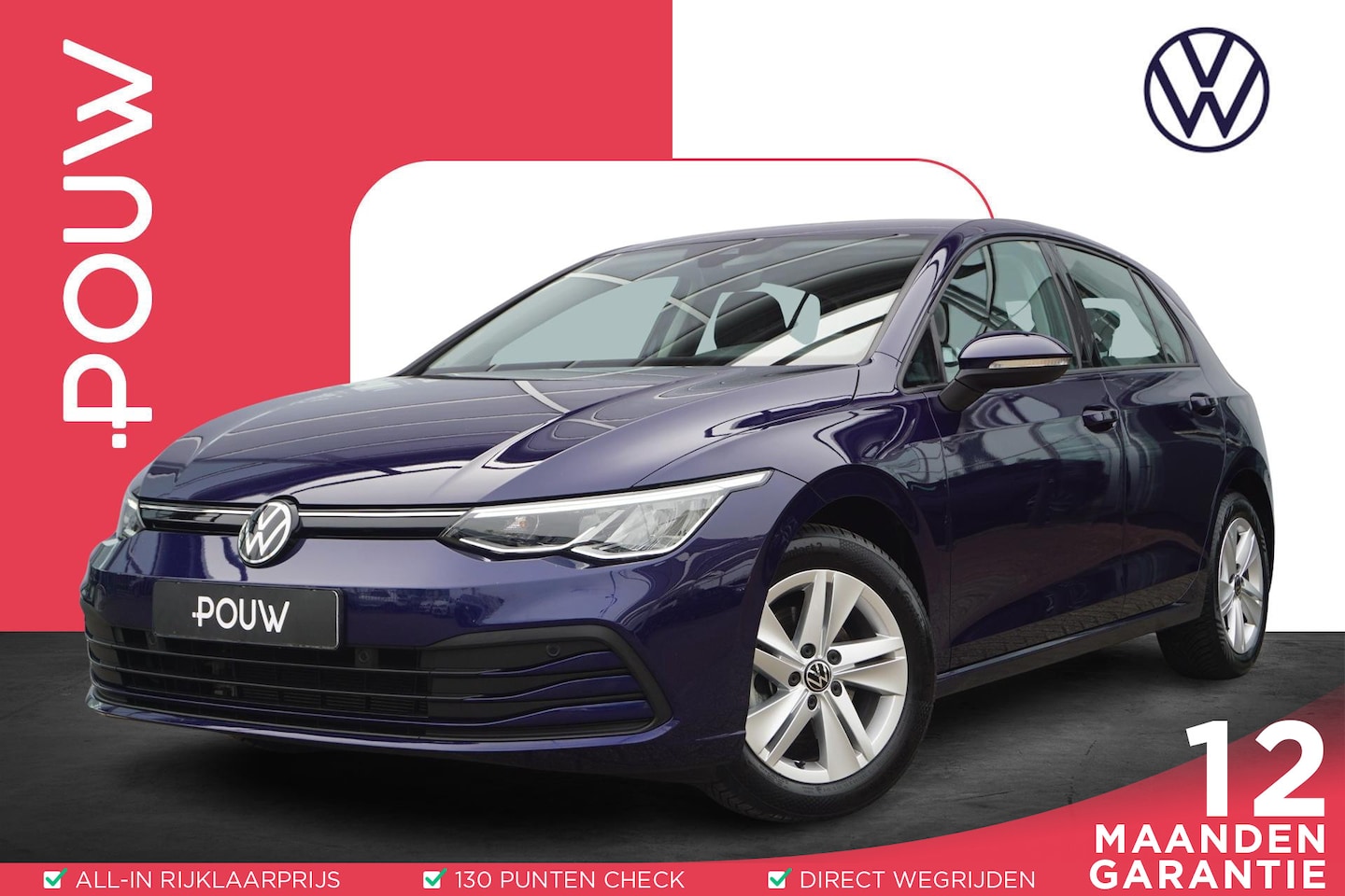 Volkswagen Golf - 1.0 TSI 110pk Life | Achteruitrijcamera | Navigatie | Apple Carplay & Android Auto - AutoWereld.nl