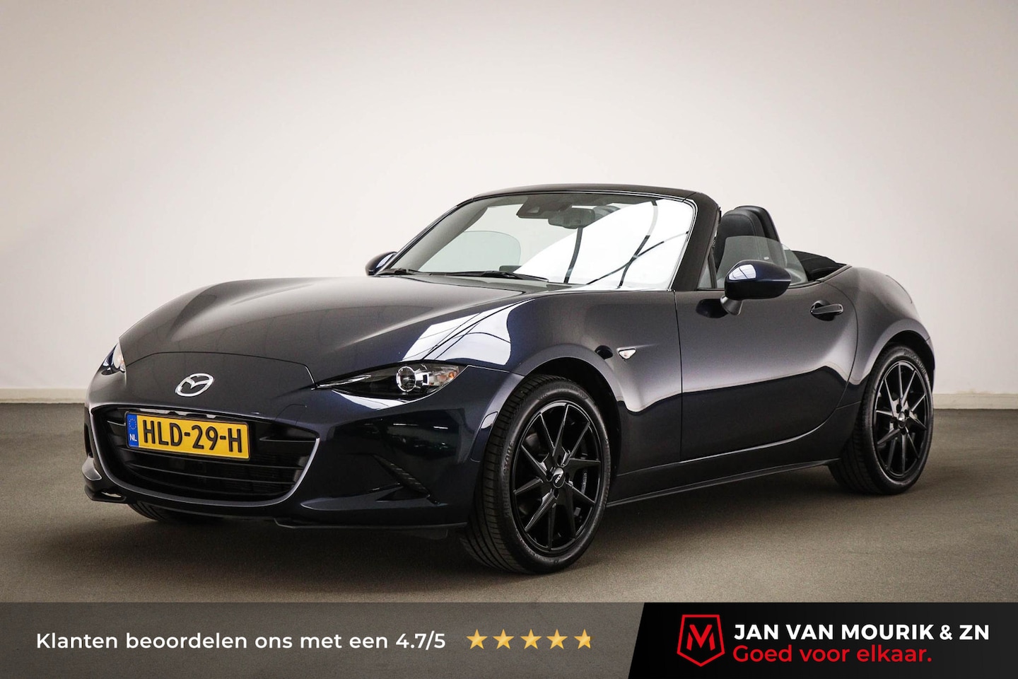 Mazda MX-5 - 1.5 SkyActiv-G 132 GT-M | DEEP CRYSTAL BLUE | LEDER | STOELVERWARMING | DAB | APPLE / ANDR - AutoWereld.nl