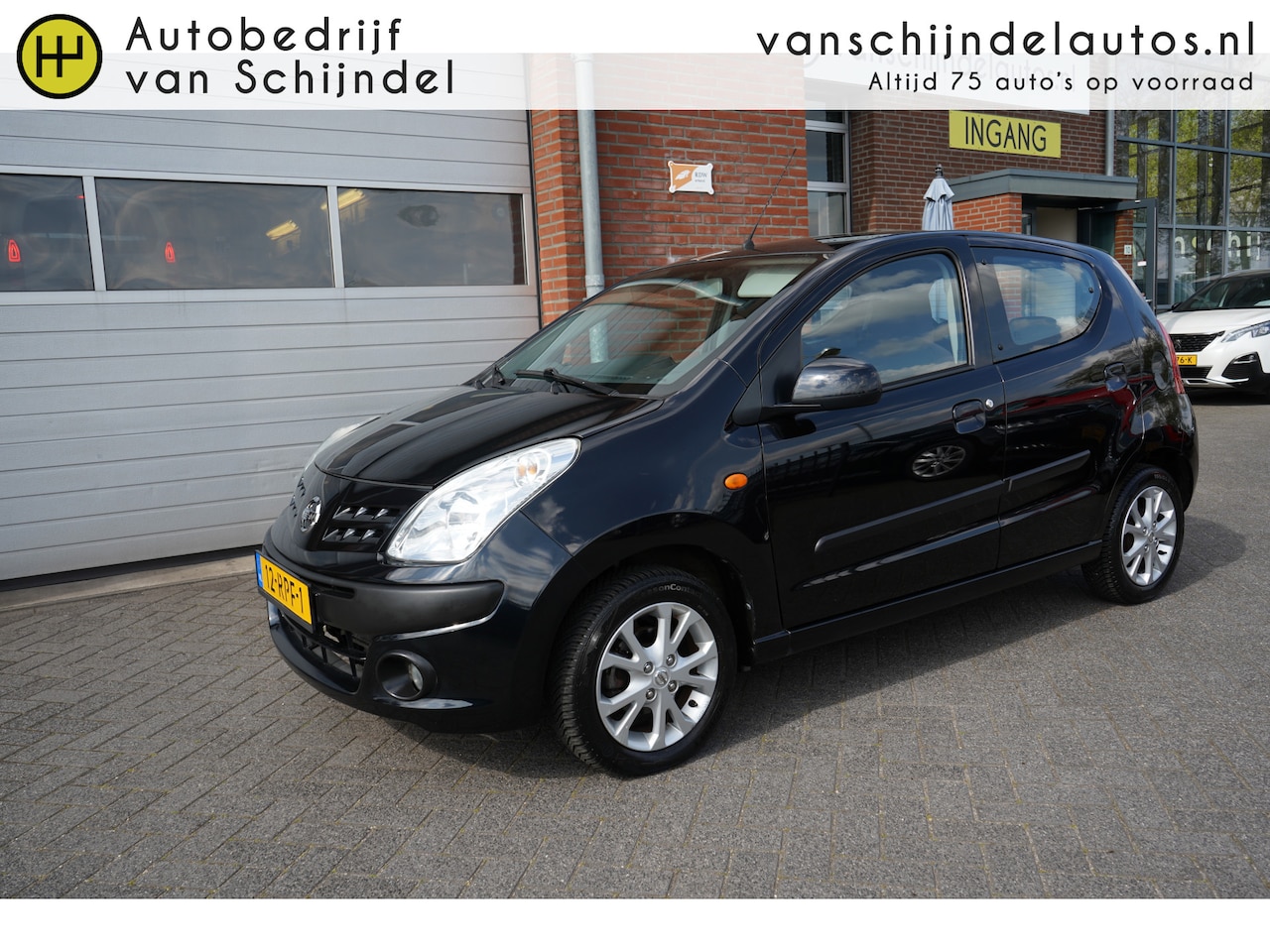 Nissan Pixo - 1.0 Acenta NL AUTO - NAP - 4 X ALLSEASON - APK AIRCO - LICHTMETALEN VELGEN - ELEKTR RAMEN - AutoWereld.nl