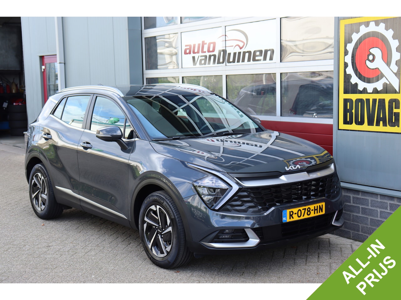Kia Sportage - 1.6 T-GDi Hybrid DynamicLine O.a: ACC, Clima, Cruise, Carplay, Camera, PDC, Etc. All-in pr - AutoWereld.nl