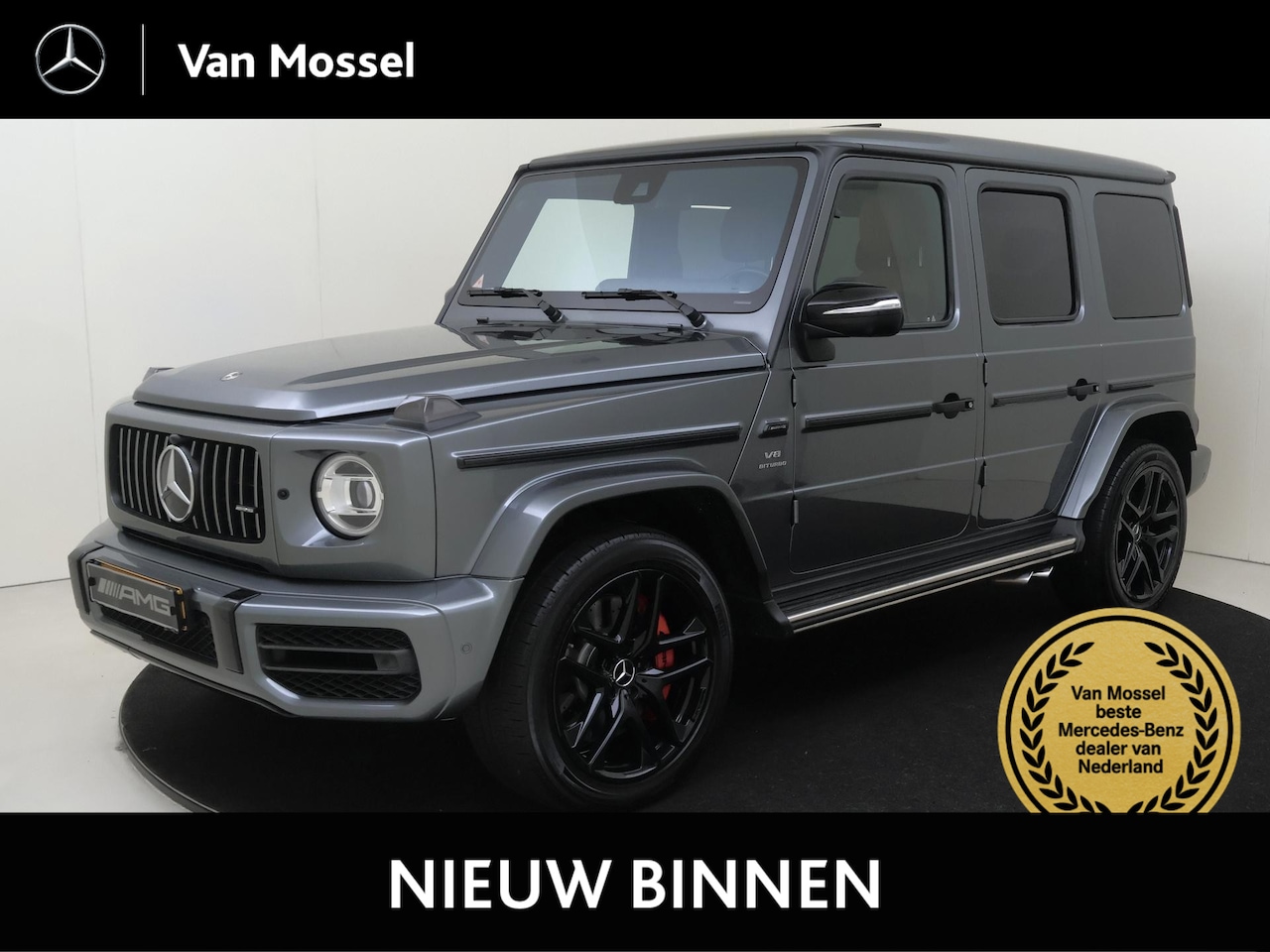 Mercedes-Benz G-klasse - 63 / Schuifdak/ 21 inch/ Standkachel/ Burmester/ 360 camera - AutoWereld.nl