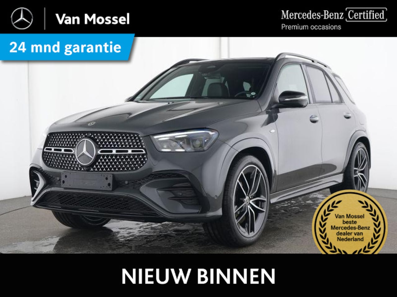 Mercedes-Benz GLE-Klasse - 400 e 4MATIC AMG Line / Premium/ Panoramadak/ 22 inch/ AIRMATIC/ Burmester/ - AutoWereld.nl