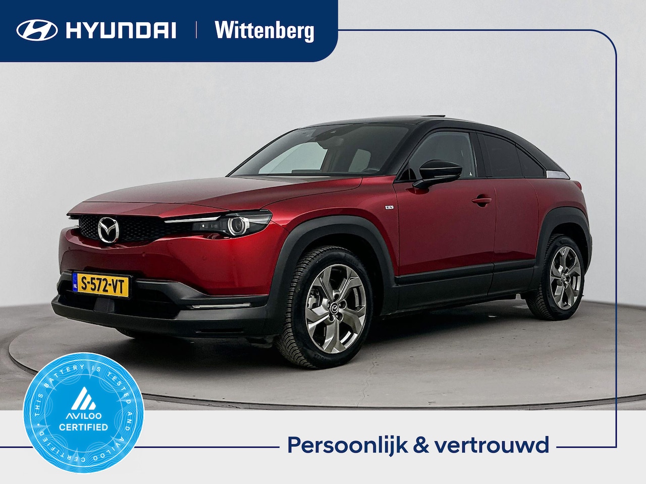 Mazda MX-30 - e-SkyActiv EV 145 Makoto 36 kWh | Afn. Trekhaak | SOH 94.8% | All seaonbanden | Parkeersen - AutoWereld.nl
