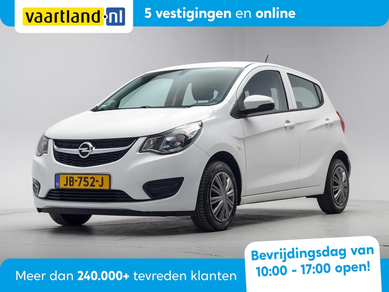 Opel Karl - 1.0 ecoFLEX Edition [ Airco Cruise Control Start/Stop systeem ] - AutoWereld.nl