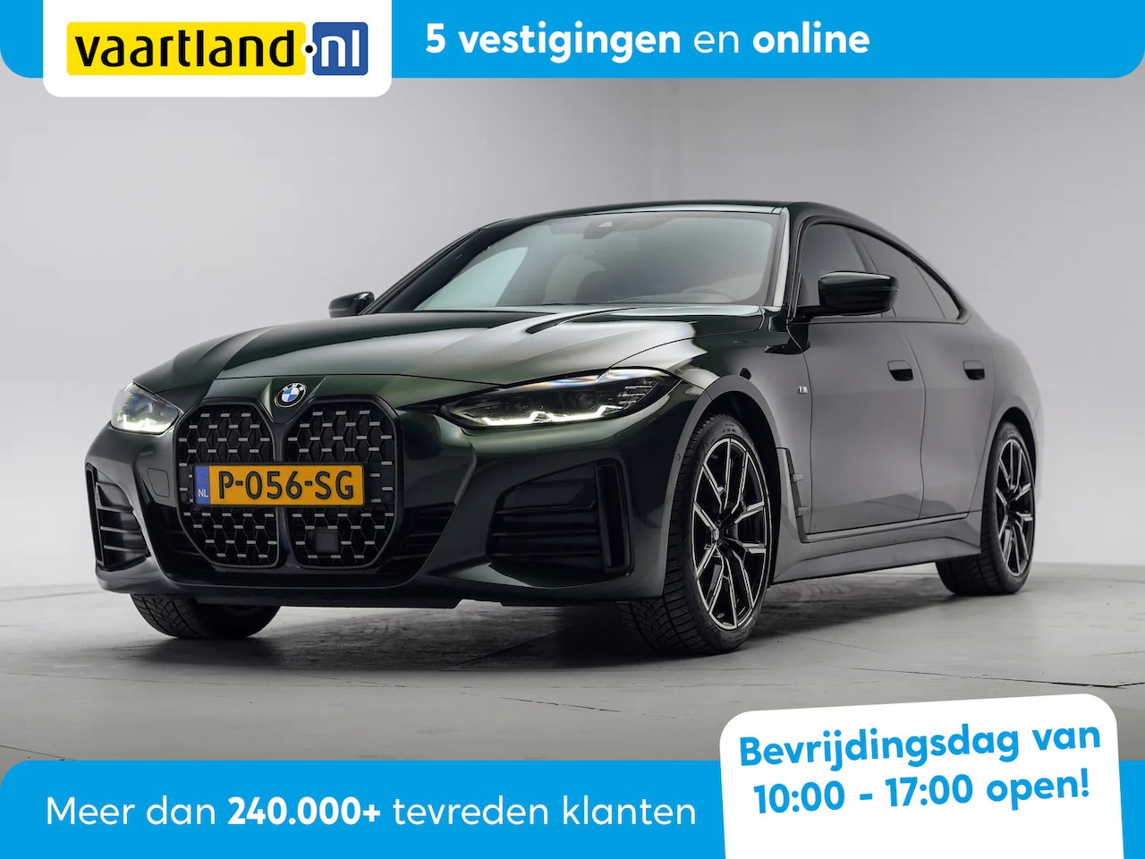 BMW 4-serie Gran Coupé - 420i M Sport High Executive Shadow [ Sanremogroen! ] [ Head-up Harman/Kardon Leder ] - AutoWereld.nl