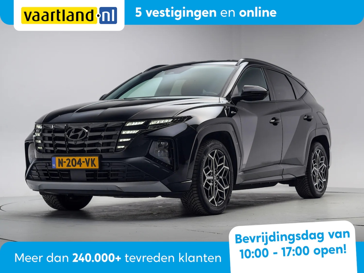 Hyundai Tucson - 1.6 T-GDI HEV N Line Aut. [ Trekhaak 360°Cam Stoelkoeling/verwarming Krell-Audio ] - AutoWereld.nl