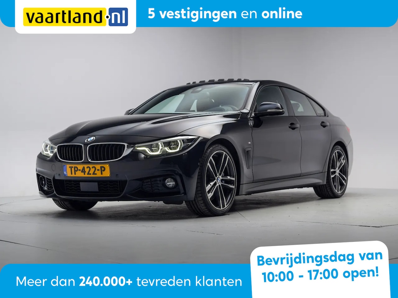 BMW 4-serie Gran Coupé - 440i LCI M Sport High Executive Aut. [ Schuifdak Leder HUD ] - AutoWereld.nl