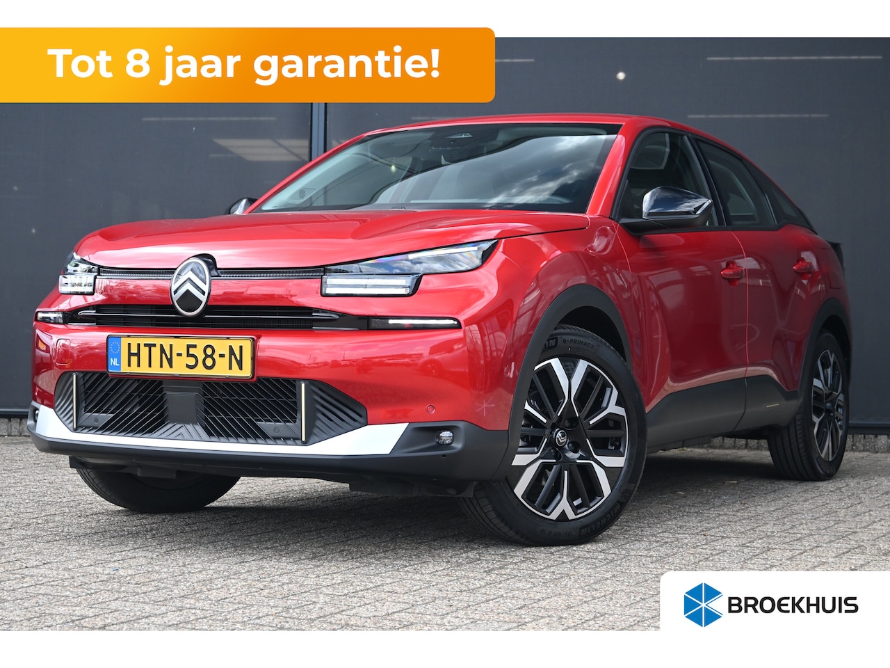 Citroën Ë-C4 - Business 156pk Extended range 54 kWh 8 Jaar Garantie! | Adaptive Cruise | Navigatie | Stoe - AutoWereld.nl