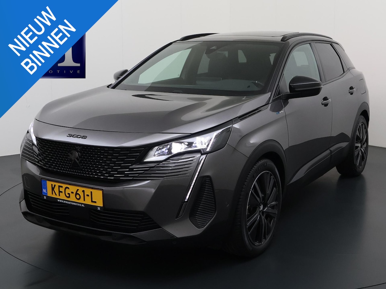 Peugeot 3008 - 1.6 HYbrid 225 GT Pack Business PANO | BLACK PACK | CAMERA VOOR + ACHTER | ADAPTIVE CRUISE - AutoWereld.nl