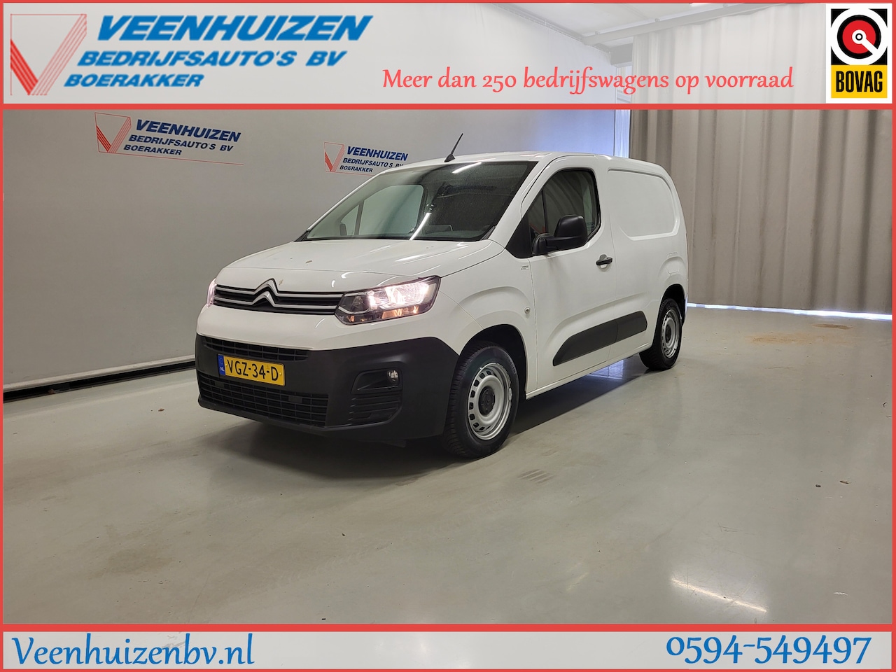 Citroën Berlingo - 1.2PureTech 111pk Benzine! - AutoWereld.nl