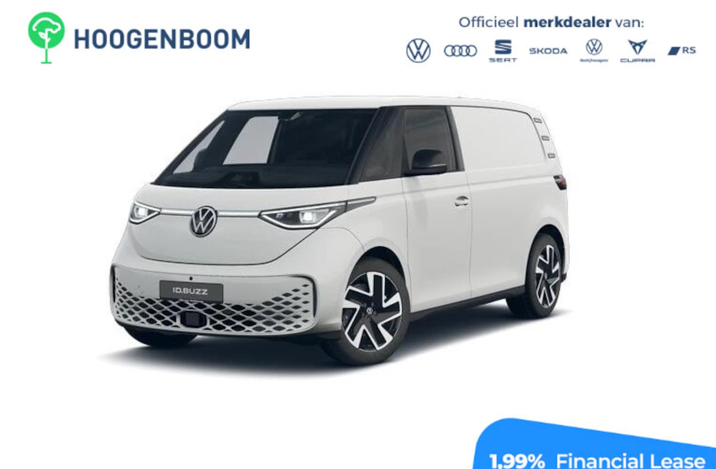 Volkswagen ID. Buzz Cargo - Bedrijfswagens Bulli Limited Edition Elektromotor 210 kW (286 pk) | schuifdeur rechts met - AutoWereld.nl
