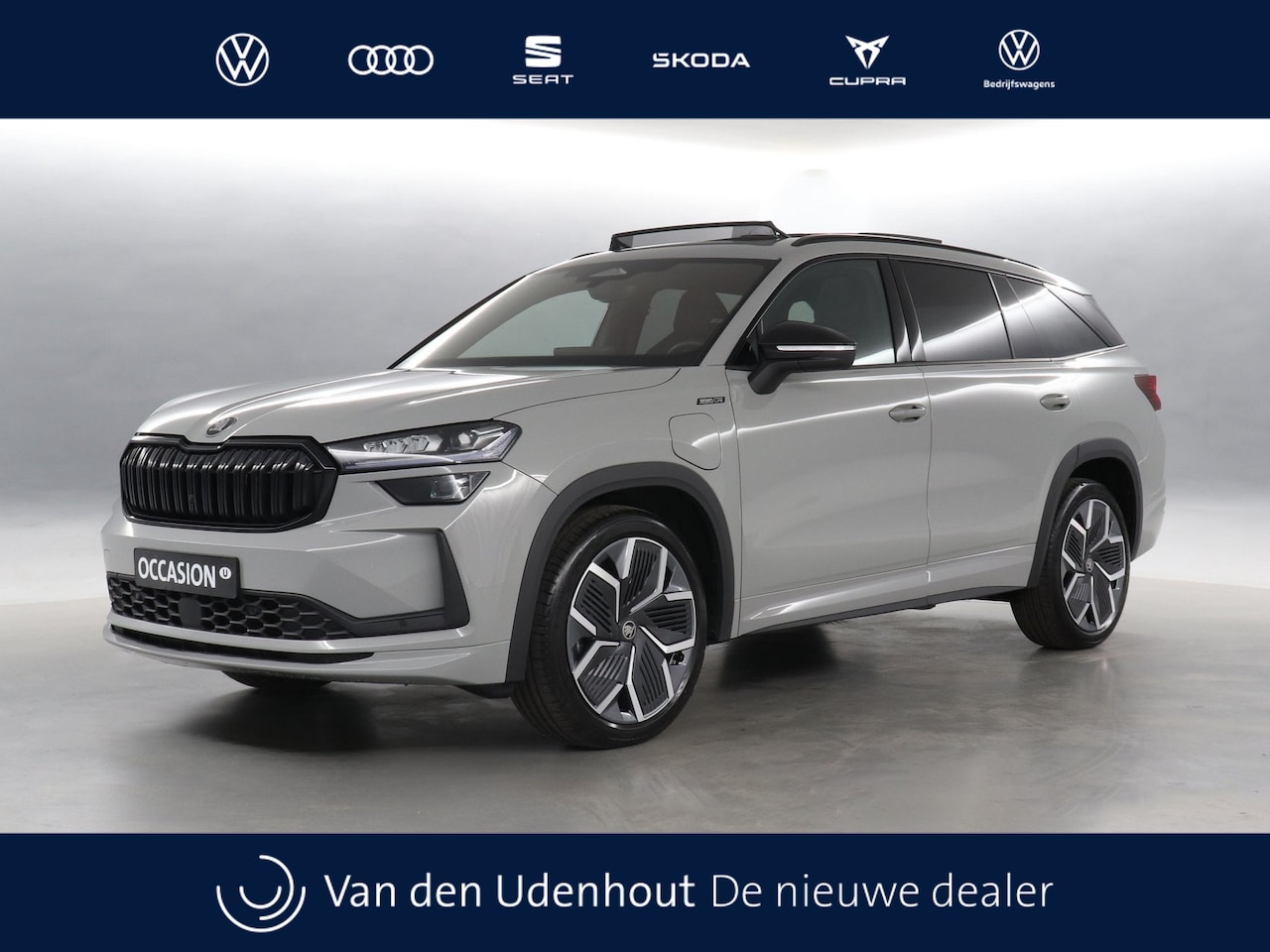 Skoda Kodiaq - 1.5 TSI 204pk PHEV Sportline Business DSG / Navigatie / Stoel+Stuurverwarming / Camera - AutoWereld.nl
