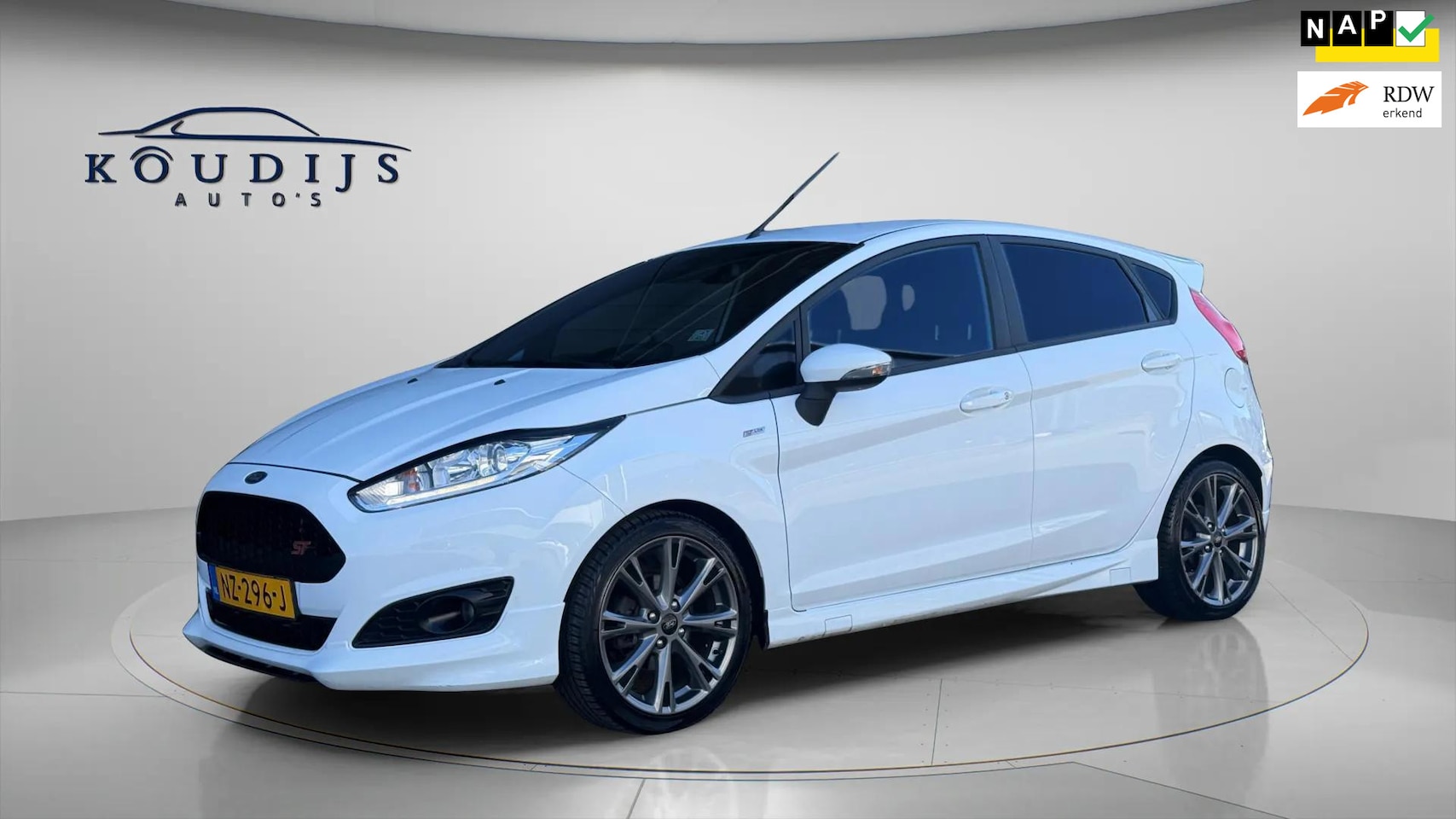 Ford Fiesta - 1.0 EcoBoost ST-Line 1.0 EcoBoost ST Line, PDC, Climate, - AutoWereld.nl