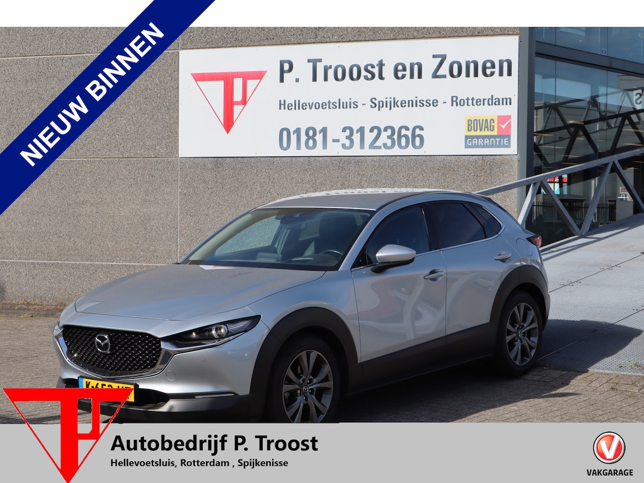 Mazda CX-30 - 2.0 SkyActiv-X Luxury 2.0 SkyActiv-X Luxury,Navigatie,Achteruitrijcamera,Bose,Trekhaak,Keyless Entry,Head-Up-Dis - AutoWereld.nl
