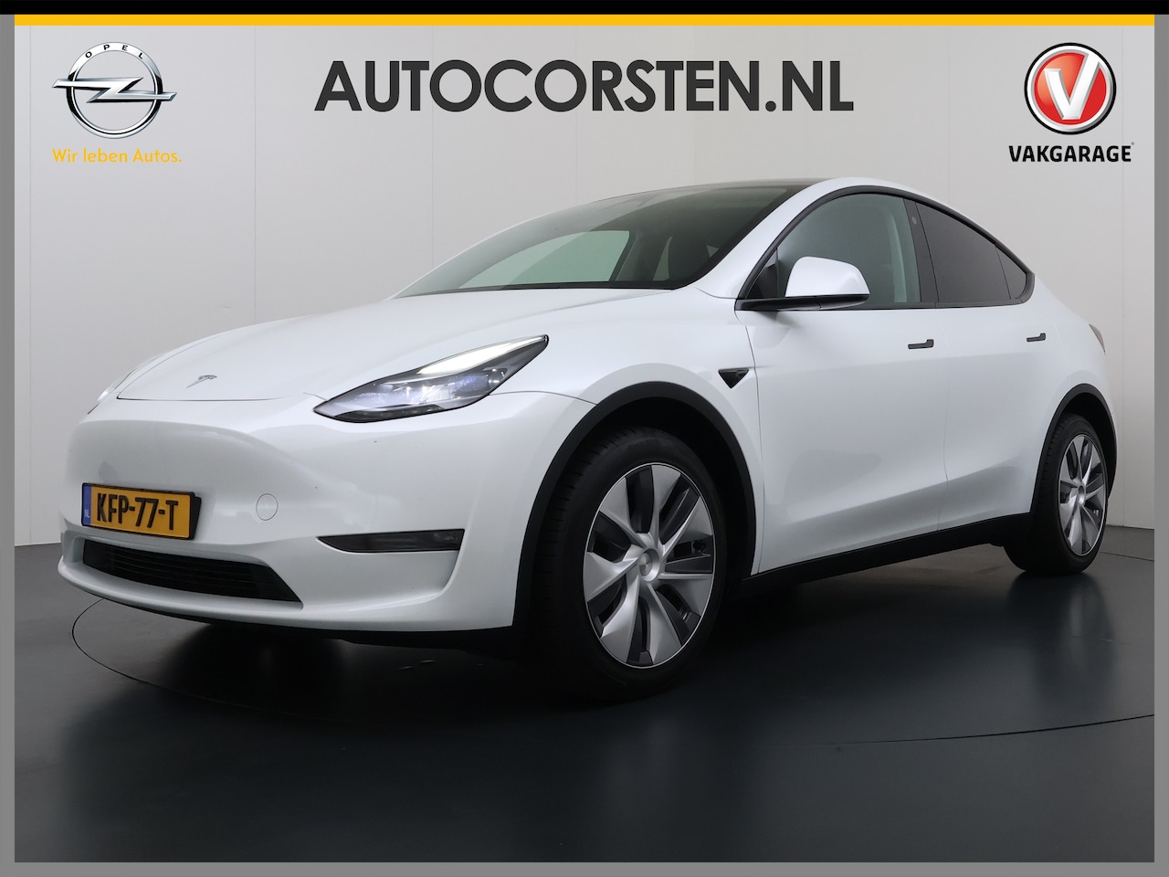 Tesla Model Y - Long Range AWD 514pk Warmtepomp Leder Panoramadak Matrix-LED Autopilot Elektr.Stuur+Stoel+ - AutoWereld.nl