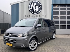 Volkswagen Transporter - 2.0 TDI L2 / DSG /Dubbelcabine / Airco / Navi / Sidebars / A tot Z onderhouden