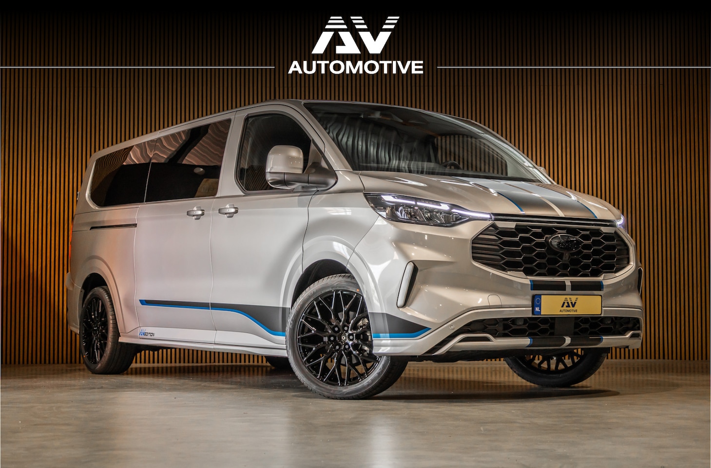 Ford Transit Custom - 300 2.0 TDCI L2H1 Sport 170 PK DC | Dubbel Cabine | 360 Camera | Middenconsole | ACC | Bli - AutoWereld.nl