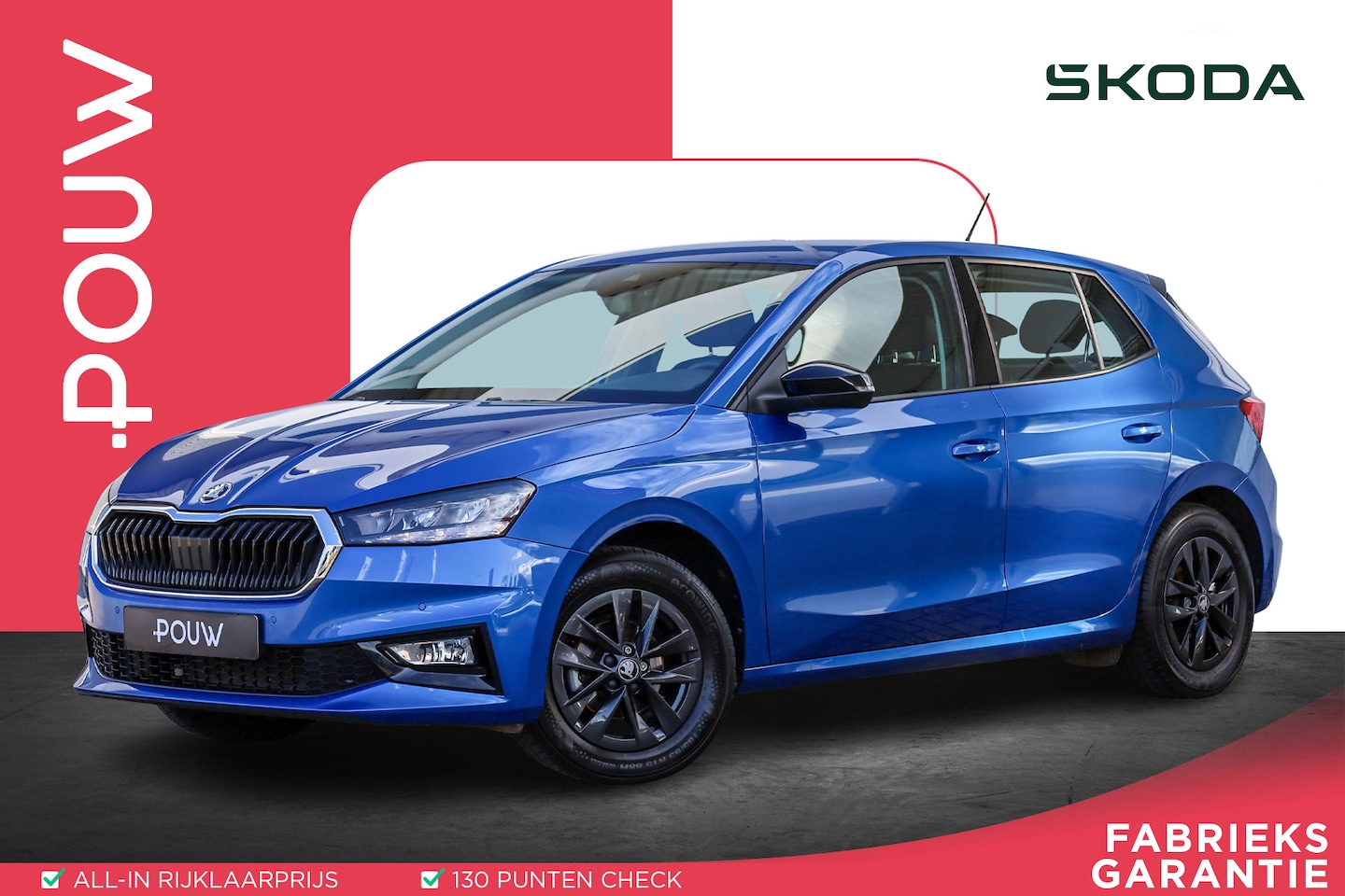 Skoda Fabia - 1.0 TSI 95pk Selection | Achteruitrijcamera | Cruise Control | Stoelverwarming - AutoWereld.nl