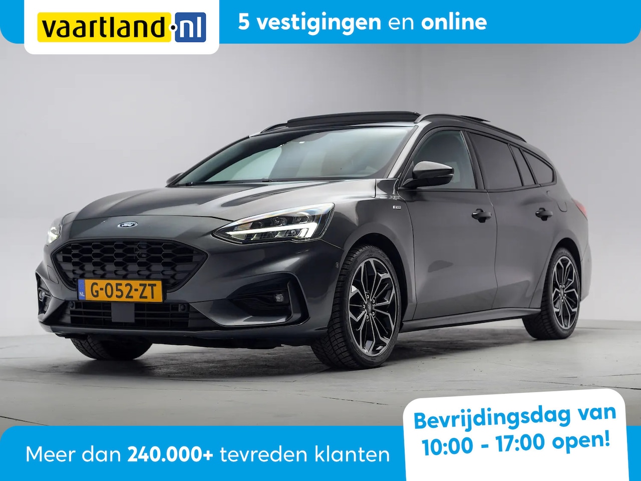 Ford Focus Wagon - 1.5 EcoBoost 180pk ST Line Business [ Panorama LED Navi ] - AutoWereld.nl