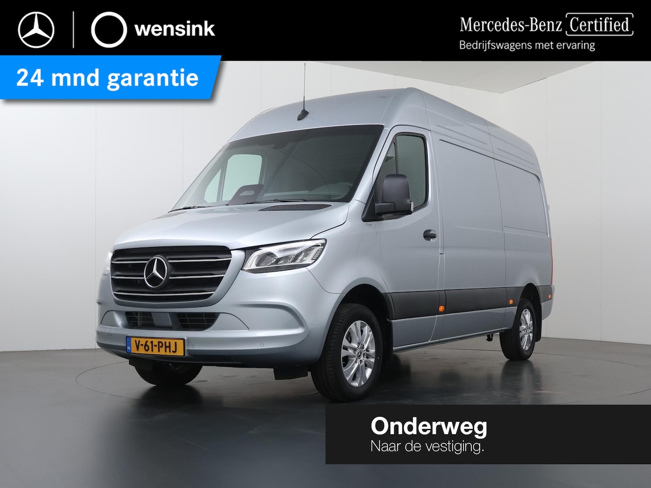 Mercedes-Benz Sprinter - 319 CDI 190 PK | L2 H2 | AUTOMAAT | PRO | LED | KUNSTLEDER ZWART BEKLEDING | CAMERA | BETI - AutoWereld.nl