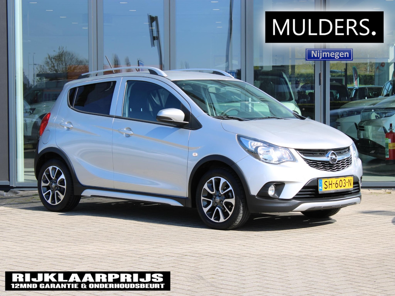 Opel Karl - 1.0 Rocks Online Edition AIRCO / PDC / CARPLAY / TREKHAAK - AutoWereld.nl