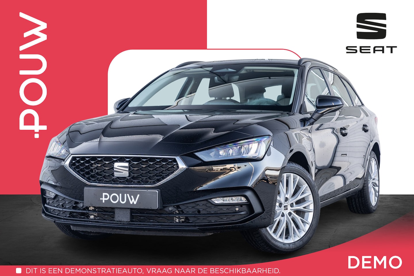 SEAT Leon Sportstourer - 1.5 TSI 204pk e-Hybrid Style | Climate Control | 17" Velgen - AutoWereld.nl