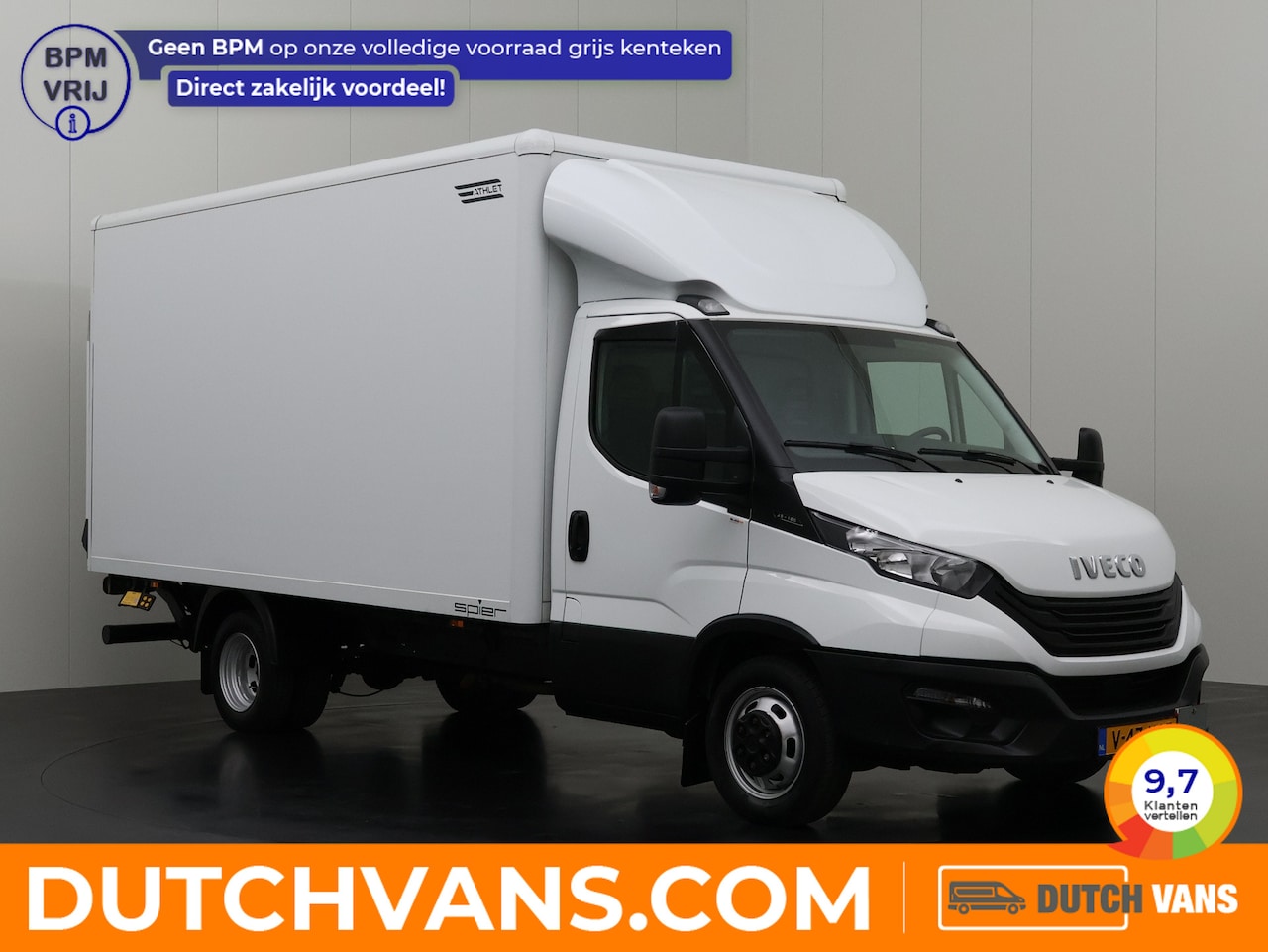 Iveco Daily - 35C16 Bakwagen+Laadklep | 3500Kg Trekhaak | Dakspoiler | Airco | 3-Zits - AutoWereld.nl