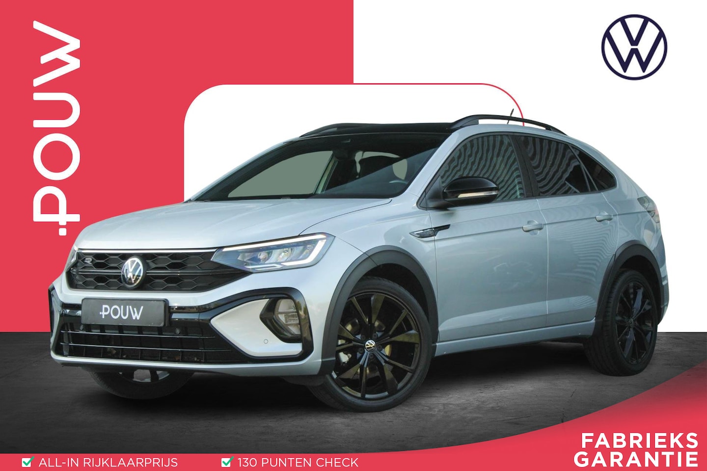 Volkswagen Taigo - 1.0 TSI 110pk Hand-6 R-Line | Black Pakket | 18 inch Misano velgen | - AutoWereld.nl