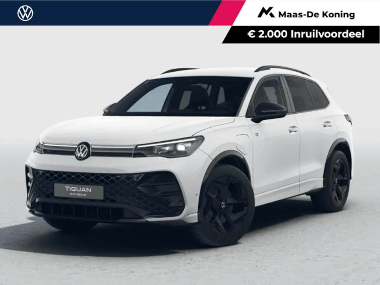Volkswagen Tiguan - R-Line 1.5 eHybrid 204 PK 6 versn. DSG · Voorstoelen verwarmbaar · Sfeerverlichting · - AutoWereld.nl