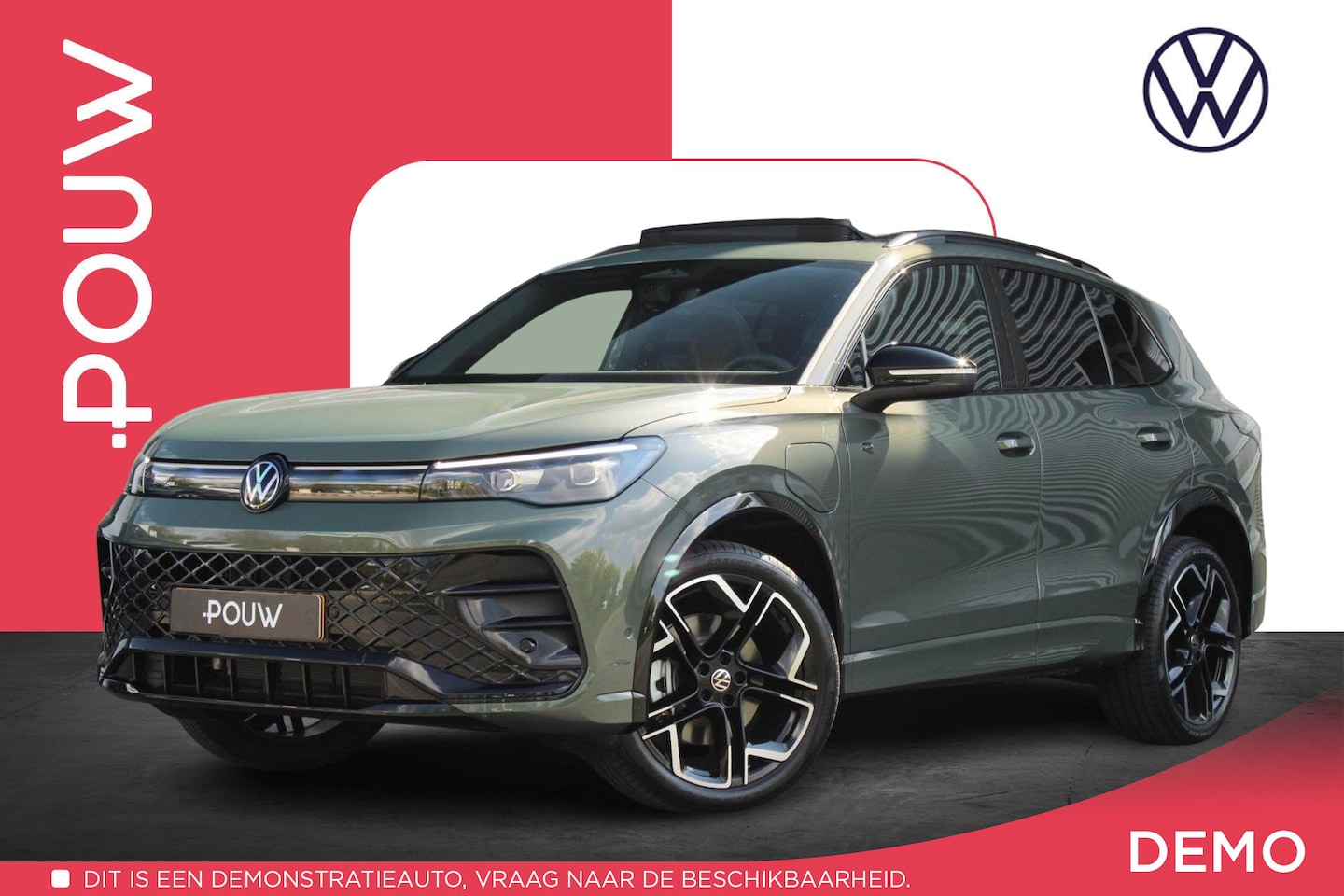 Volkswagen Tiguan - 1.5 eHybrid 204pk R-Line Edition | Panoramadak | Trekhaak Wegklapbaar | 20" Velgen - AutoWereld.nl