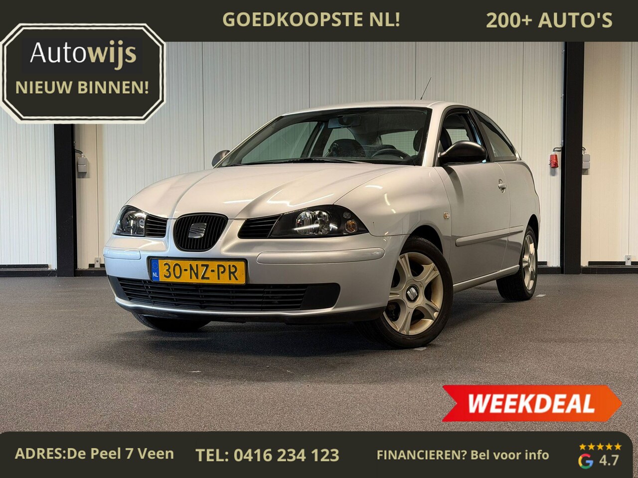 SEAT Ibiza - 1.4-16V Stella|NL-AUTO|Rijd en schakeld goed - AutoWereld.nl
