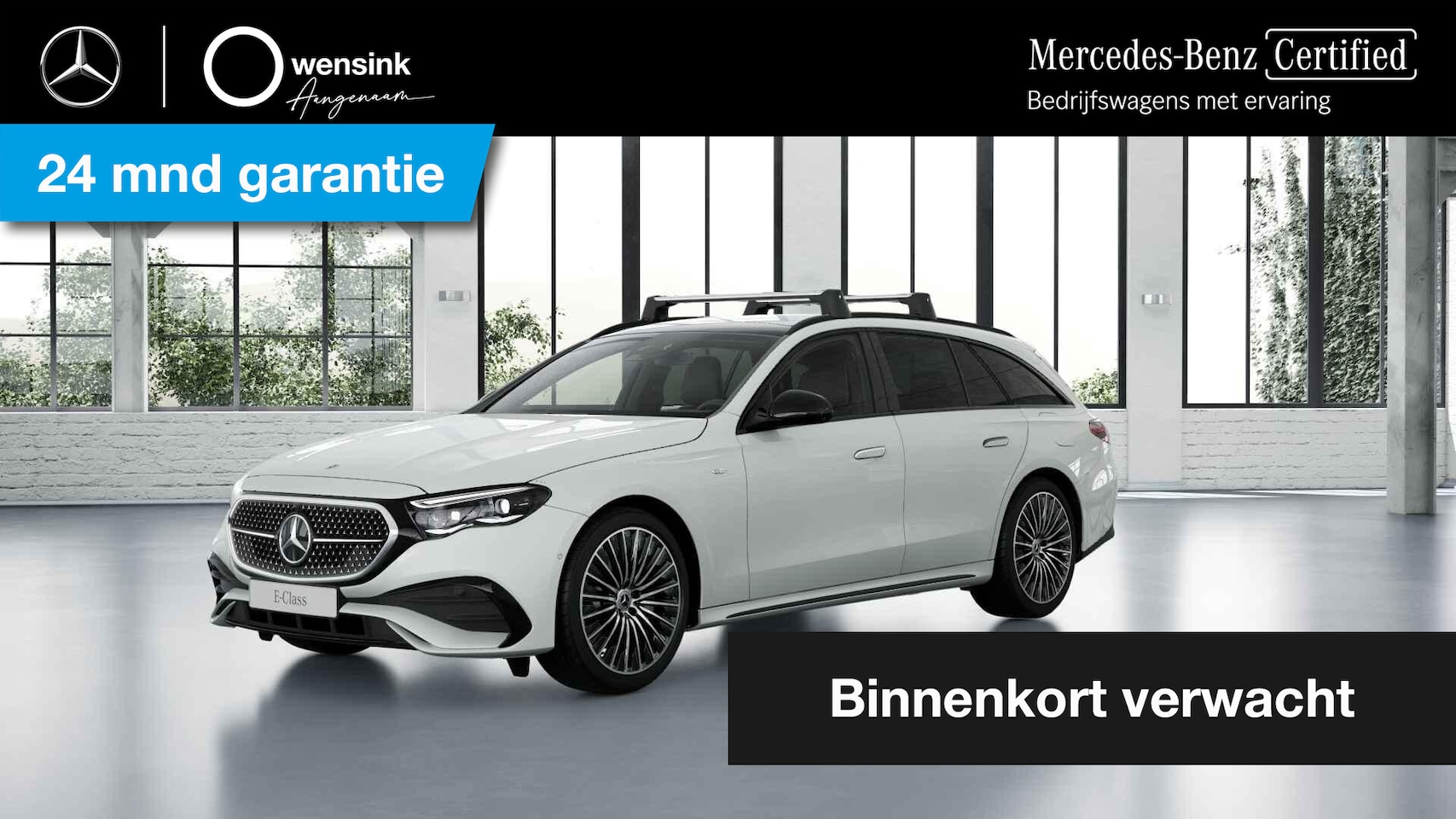 Mercedes-Benz E-klasse Estate - 300 e AMG Line | Premium Plus | Superscreen | Trekhaak | Panoramadak | Night pakket | Head - AutoWereld.nl