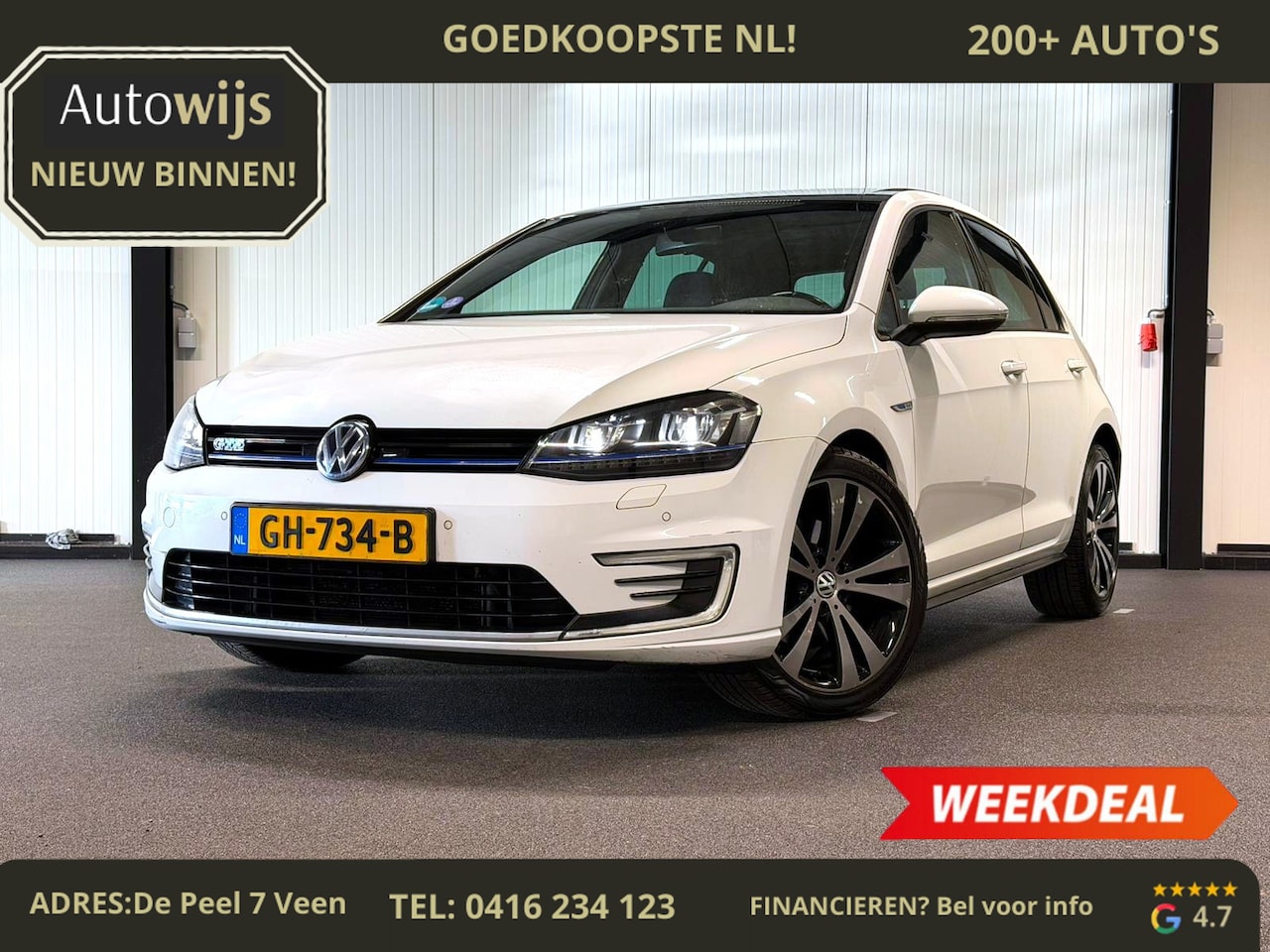 Volkswagen Golf - 1.4 TSI GTE|PANO|NL AUTO|LED|PDC|STOELVERWARM - AutoWereld.nl