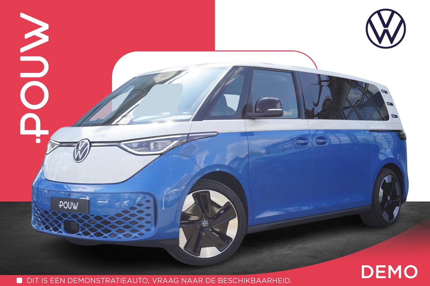 Volkswagen ID. Buzz - 286pk Pro Bulli 86 kWh LWB 7p. | Panoramdak | Trekhaak | Head-up - AutoWereld.nl