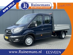 Ford Transit - 2.0 TDCI 130 PK 3.5T / PICK UP / * 10.817 KM * / 7 PERSOONS DUBBELE CABINE / ECC / CRUISE
