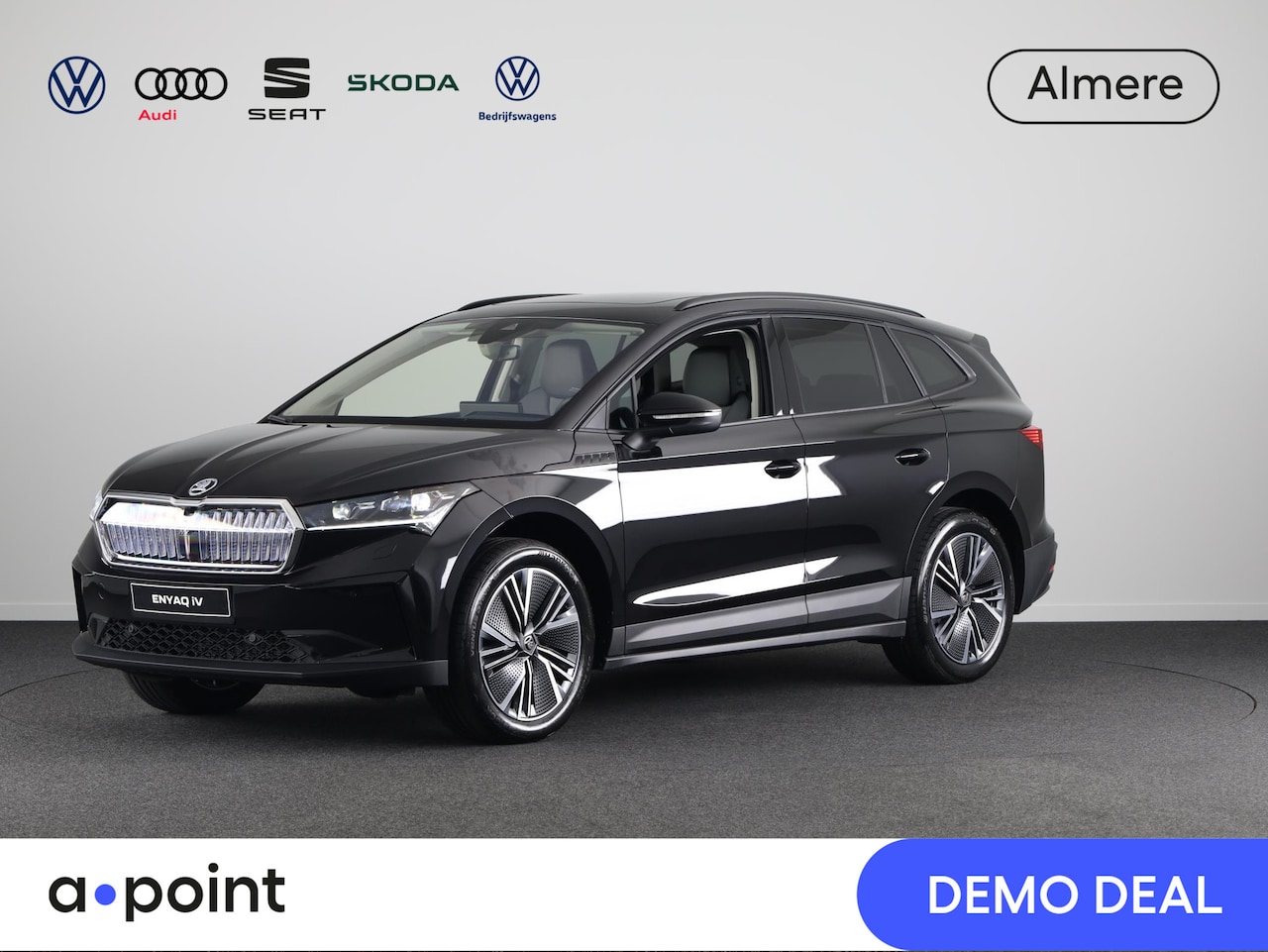 Skoda Enyaq iV - 60 Business Edition 180pk Panoramadak | Crystal Face | Head up | Canton Audio | 20 inch | - AutoWereld.nl