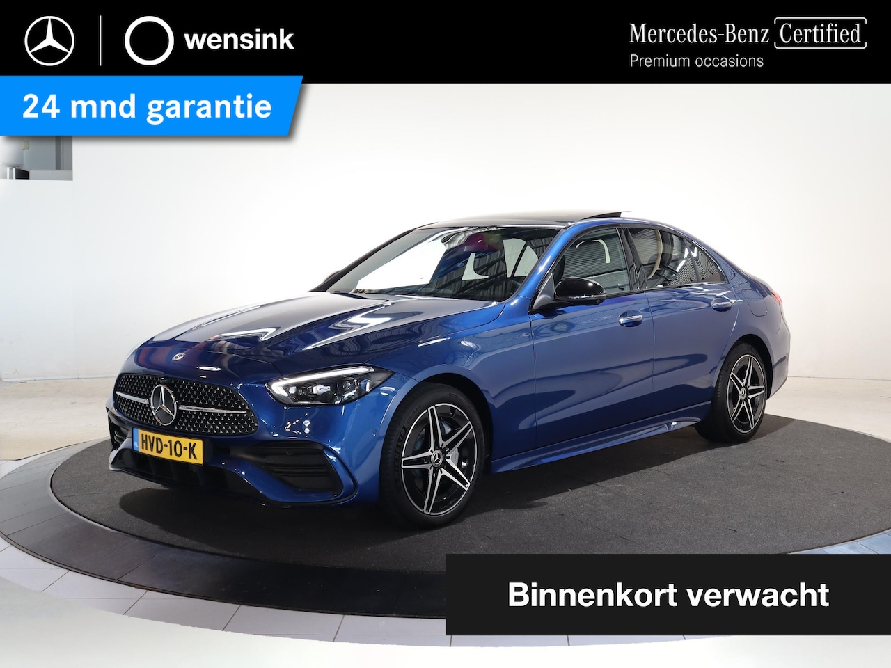 Mercedes-Benz C-klasse - 300e AMG Line | Panoramaschuifdak | Night | Premium pakket | Winter pakket | Augmented Rea - AutoWereld.nl