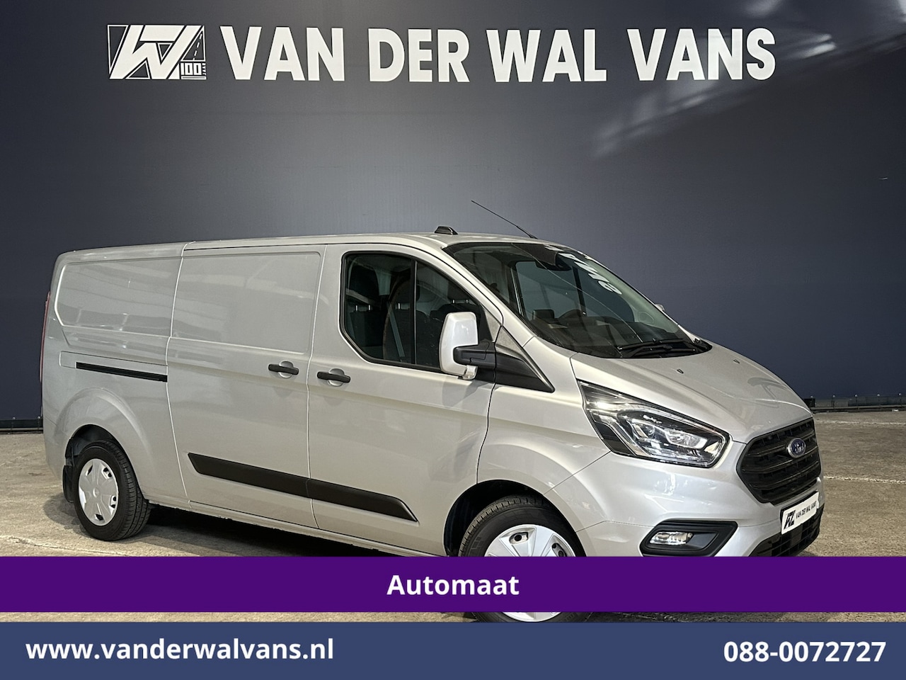 Ford Transit Custom - 2.0 TDCI 131pk Automaat L2H1 Inrichting Euro6 Airco | Camera | Xenon | Apple Carplay | Cru - AutoWereld.nl