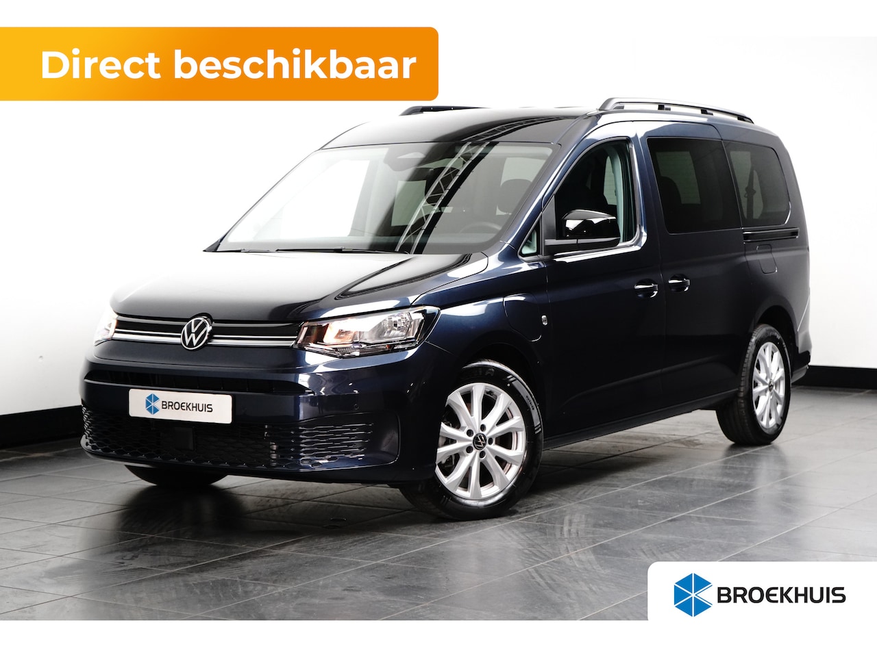 Volkswagen Caddy Maxi - 1.5 eHybrid 150PK DSG-6 Life | NAVY BY APP | CAMERA | CLIMATE + ADAPT. CRUISECONTROL | KEY - AutoWereld.nl