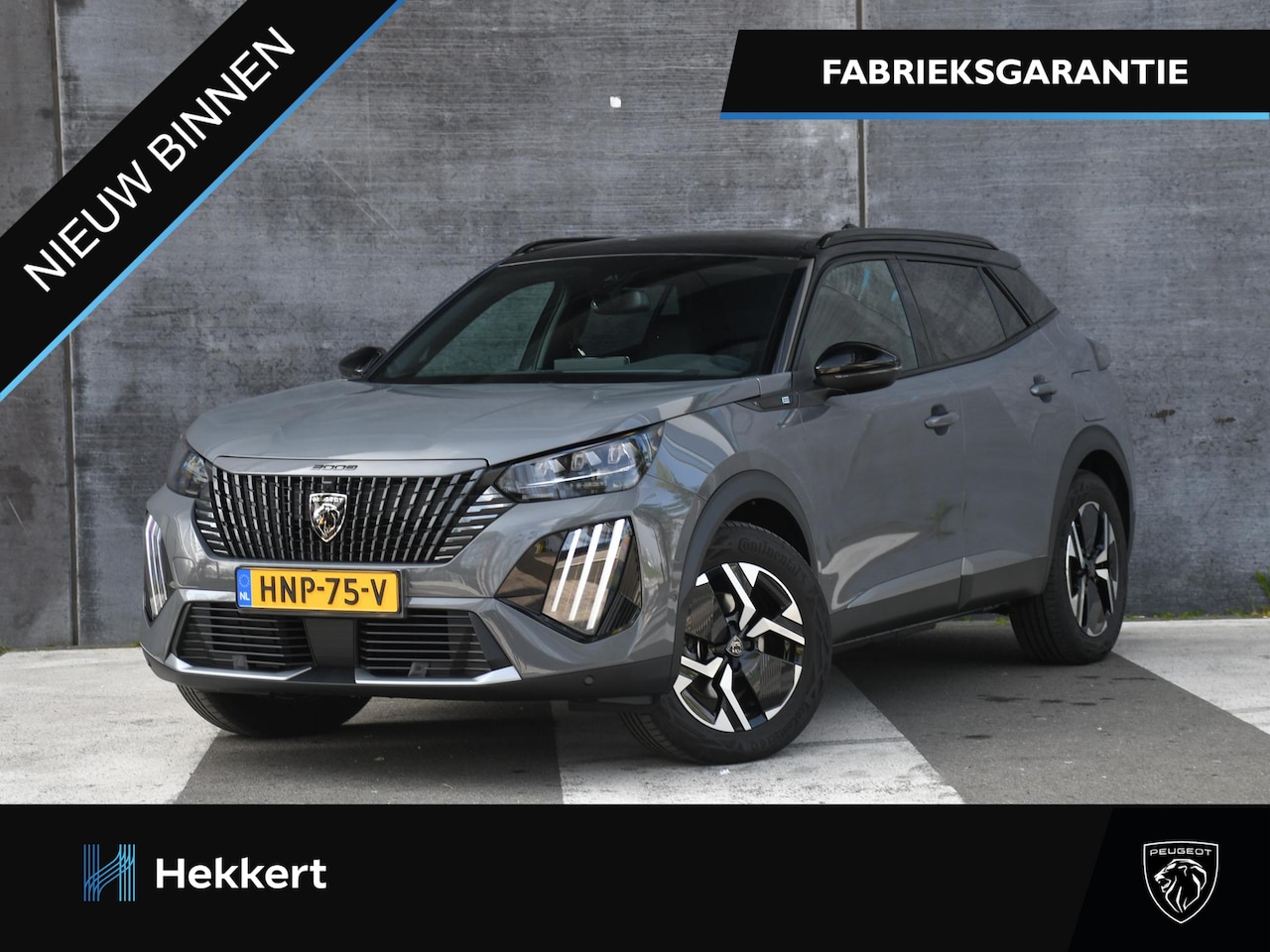 Peugeot e-2008 - EV GT Avantage 54 kWh 156pk Automaat ADAPT. CC | 17''LM | DODE HOEK | PDC + CAM. VOOR/ACHT - AutoWereld.nl