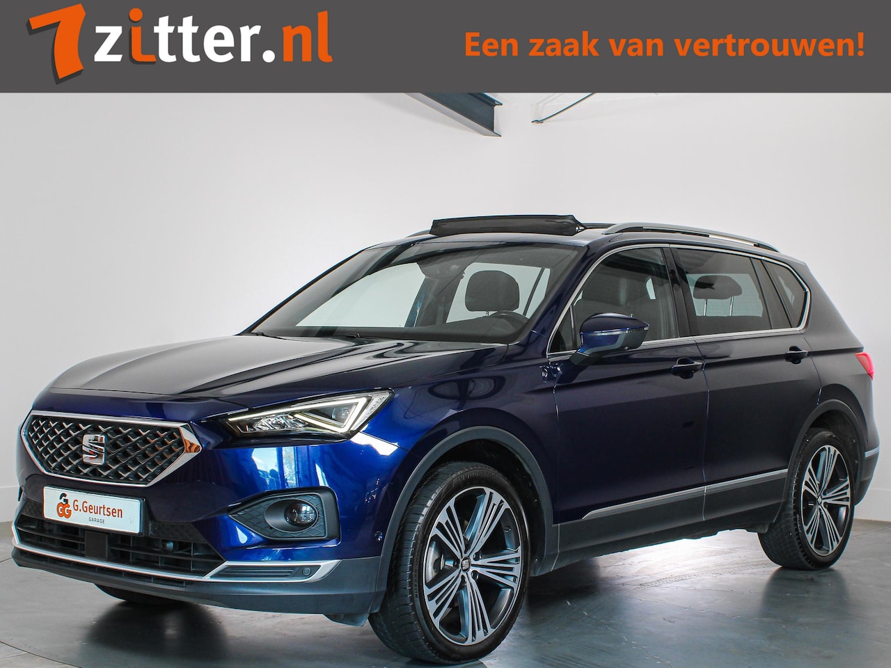 SEAT Tarraco - 1.5 TSI Xcellence 7-Persoons, Trekhaak, Panoramadak, ACC, Virtual, Camera, Apple Carplay/A - AutoWereld.nl