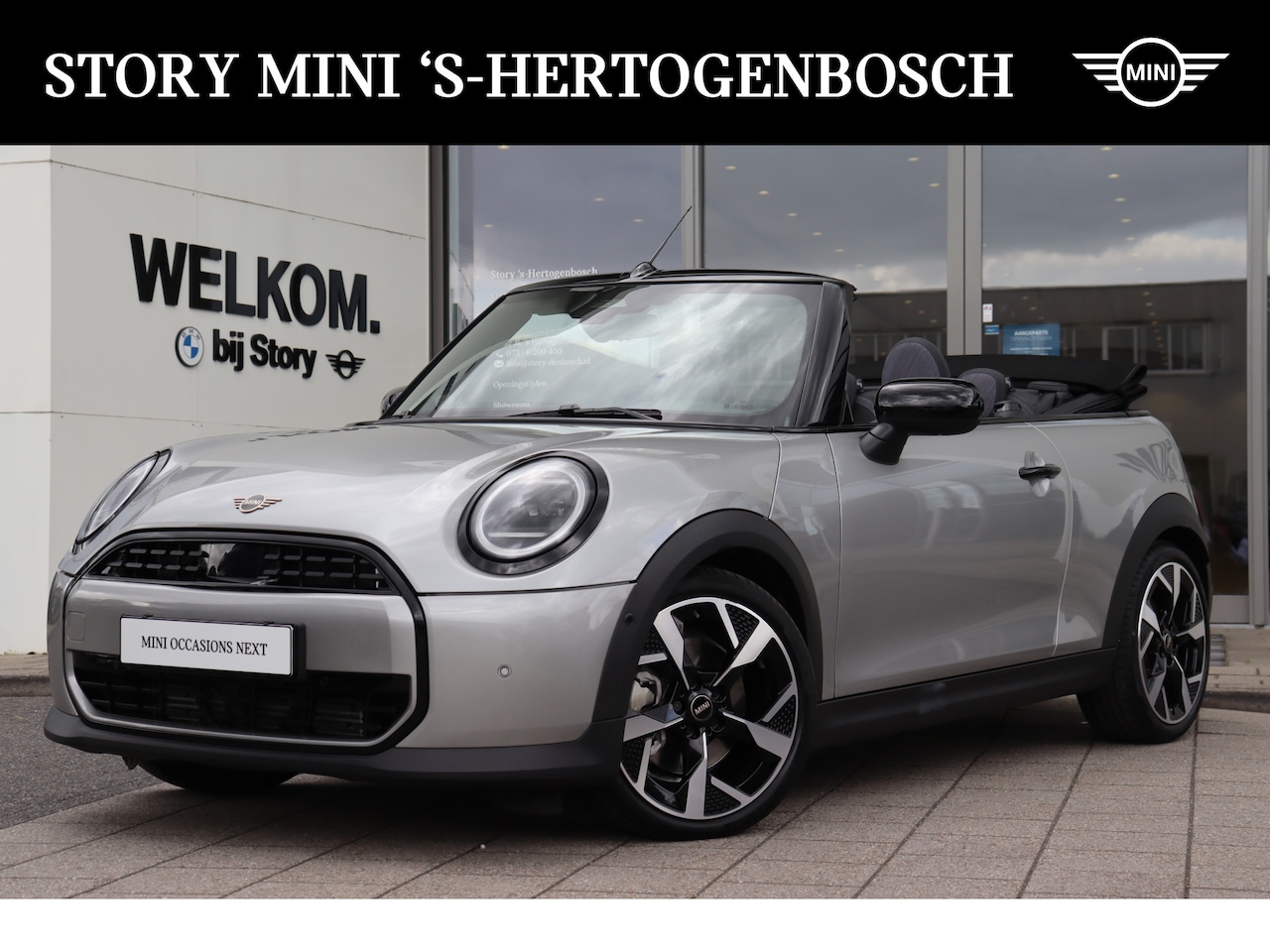 MINI Cabrio - Cooper C Automaat / Classic / Pakket M / 18" Slide Spoke 2-tone - AutoWereld.nl