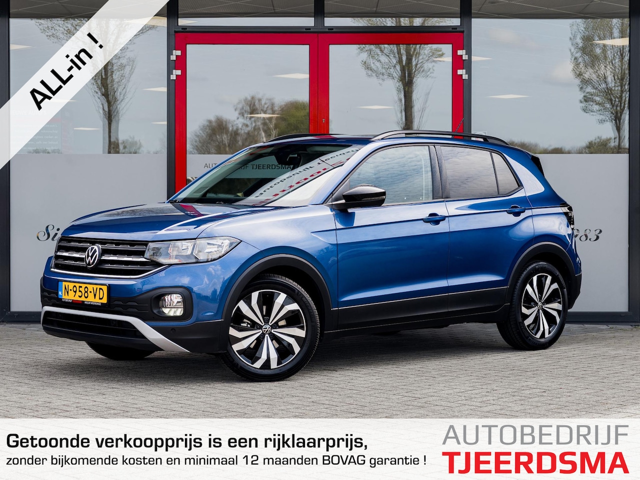 Volkswagen T-Cross - 1.0 TSI Life | Origineel NL | Virtual Cockpit | Stoelverwarming | Camera | Black Optic | A - AutoWereld.nl