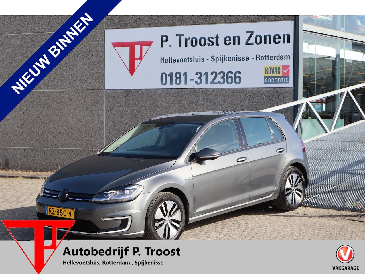 Volkswagen e-Golf - Volkswagen e-Golf Automaat/Achteruitrijcamera/Parkeersensoren/Apple carplay/Navigatie/Adap - AutoWereld.nl