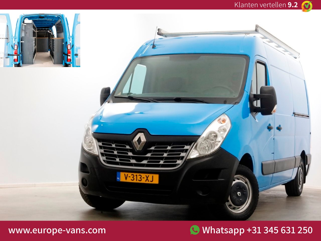 Renault Master - T35 2.3 dCi 130pk E6 L2H2 Airco/Inrichting/2x Schuifdeur 03-2019 - AutoWereld.nl
