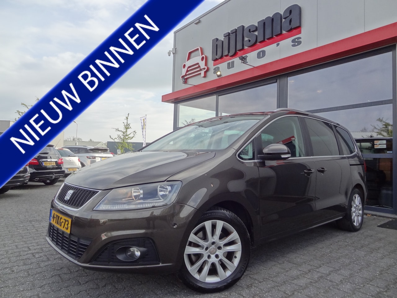 SEAT Alhambra - 1.4 TSI | 7-ZITS | NL-AUTO | LEDER | PANO | TREKHAAK | NAVI | - AutoWereld.nl