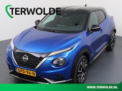 Nissan Juke - 1.6 Hybrid N-Design | Stoel-, Stuur en voorruitverw. | Parkeercamera | Navigatie |