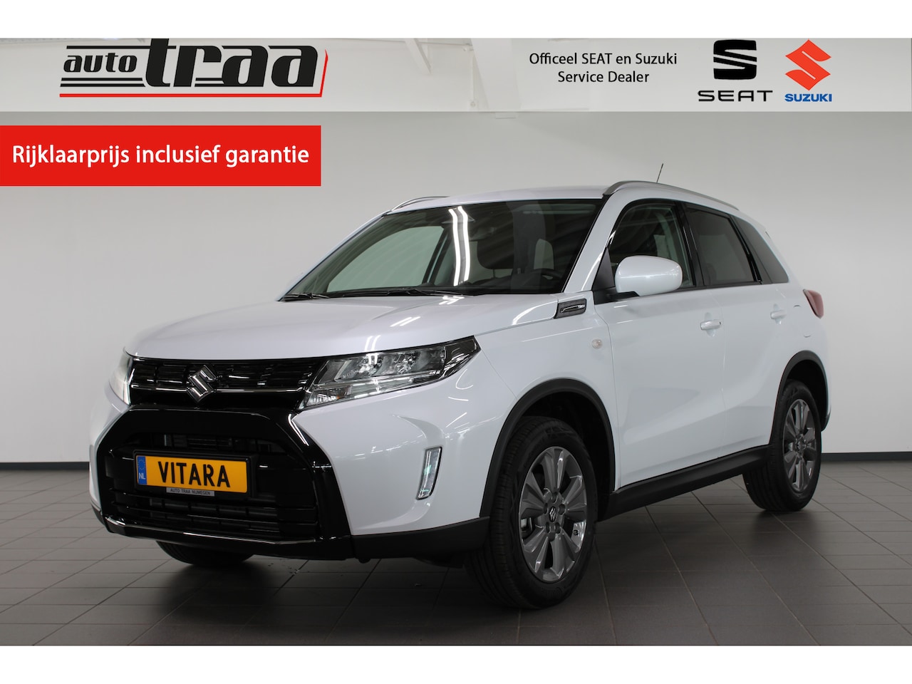 Suzuki Vitara - 1.4 Boosterjet Smart Hybrid Select / Camera / Led verlichting / Navigatie / Adaptive cruis - AutoWereld.nl