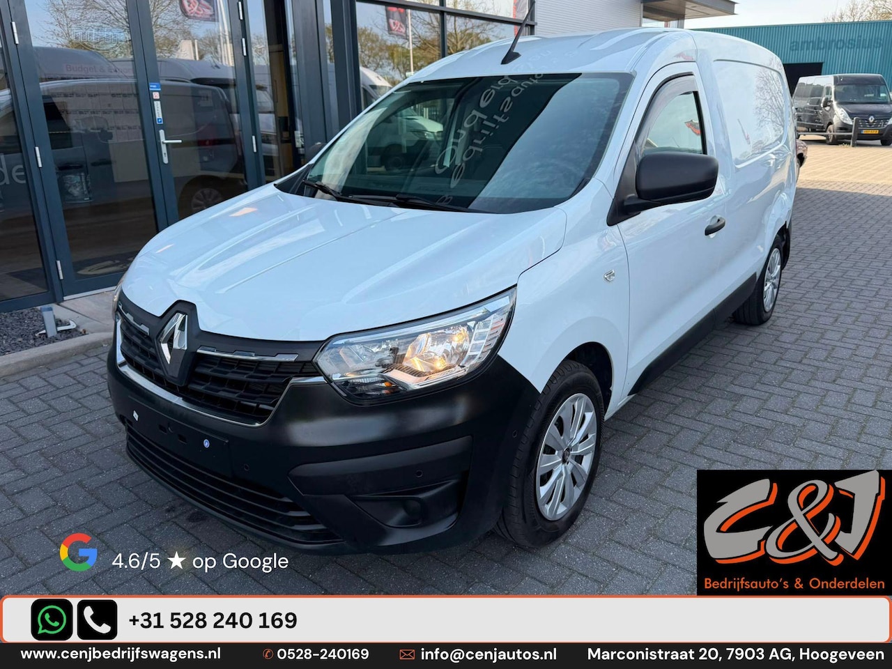 Renault Express - 1.5 dCi 75 Comfort achterschade, airco, cruise, MARGE - AutoWereld.nl